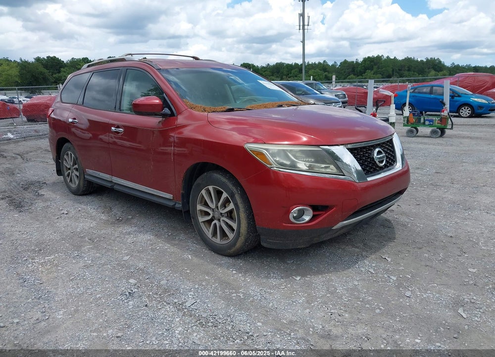 2015 NISSAN PATHFINDER SL VIN: 5N1AR2MN7FC634002