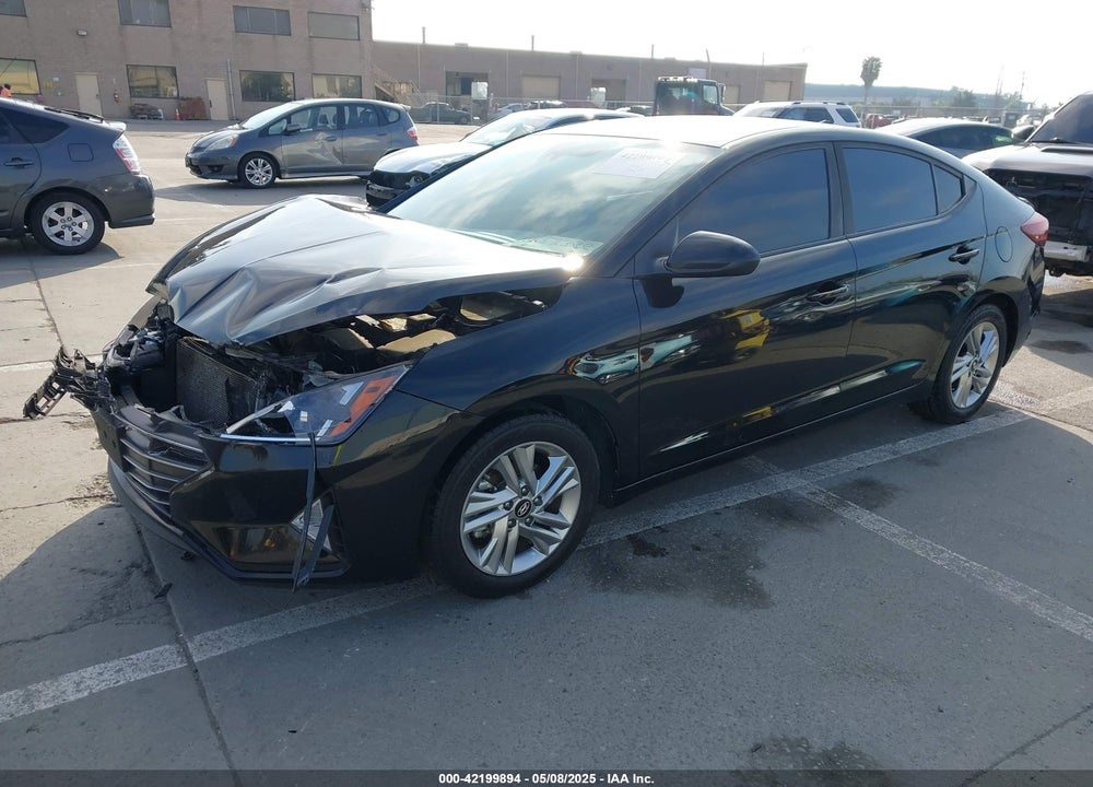 2019 HYUNDAI ELANTRA VIN: KMHD84LF5KU782613