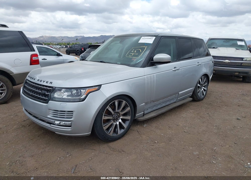 2015 LAND ROVER RANGE ROVER VIN: SALGS2VF8FA210651