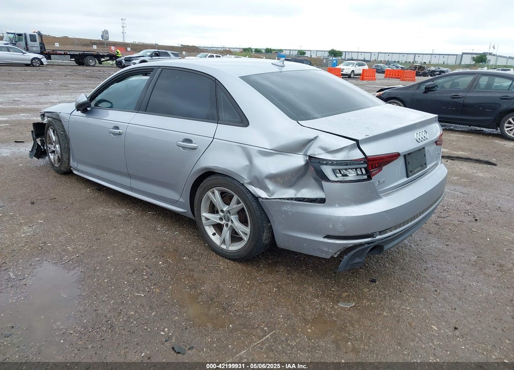 2018 AUDI A4 VIN: WAUKMAF40JA029908