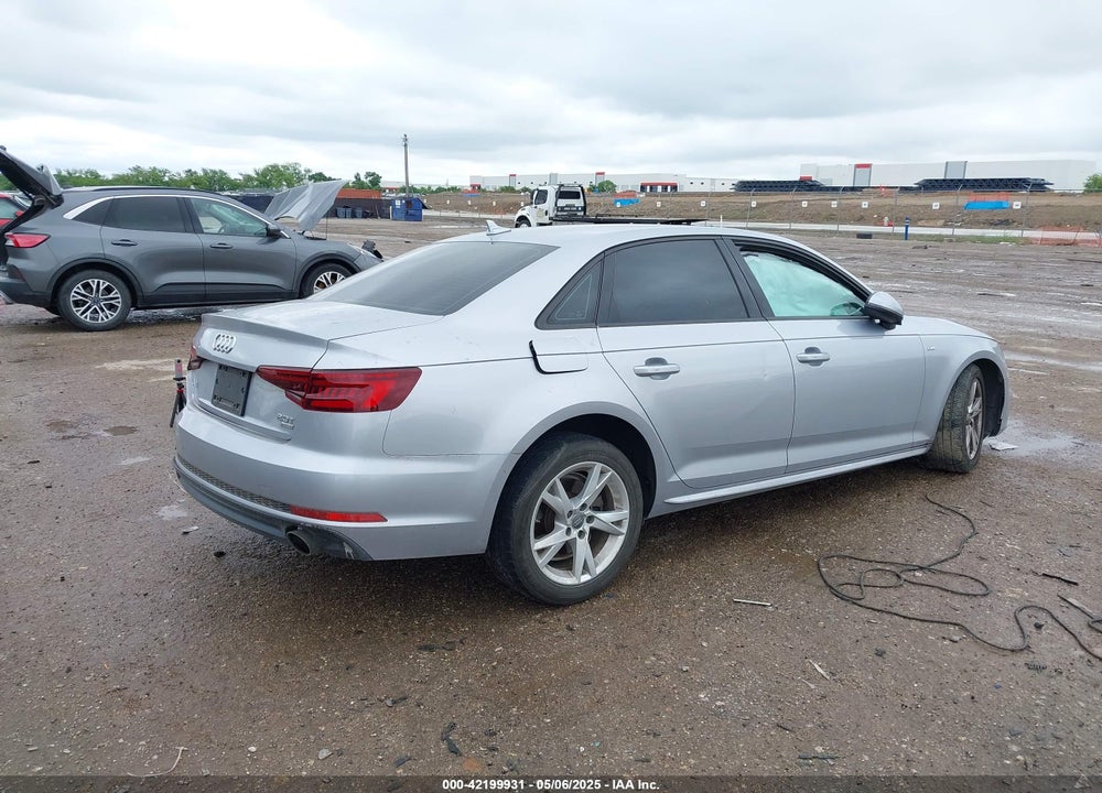 2018 AUDI A4 VIN: WAUKMAF40JA029908