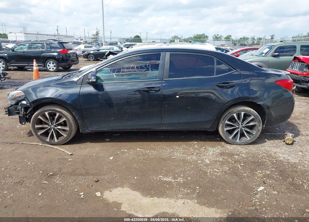 2017 TOYOTA COROLLA SE VIN: 2T1BURHE7HC828341