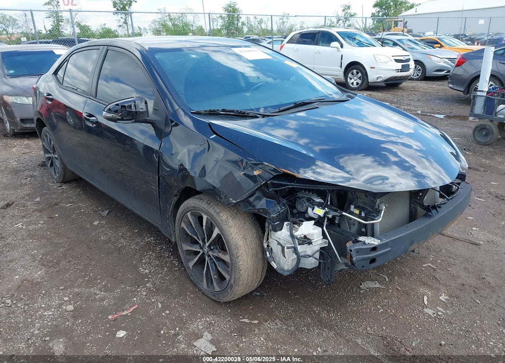 2017 TOYOTA COROLLA SE VIN: 2T1BURHE7HC828341