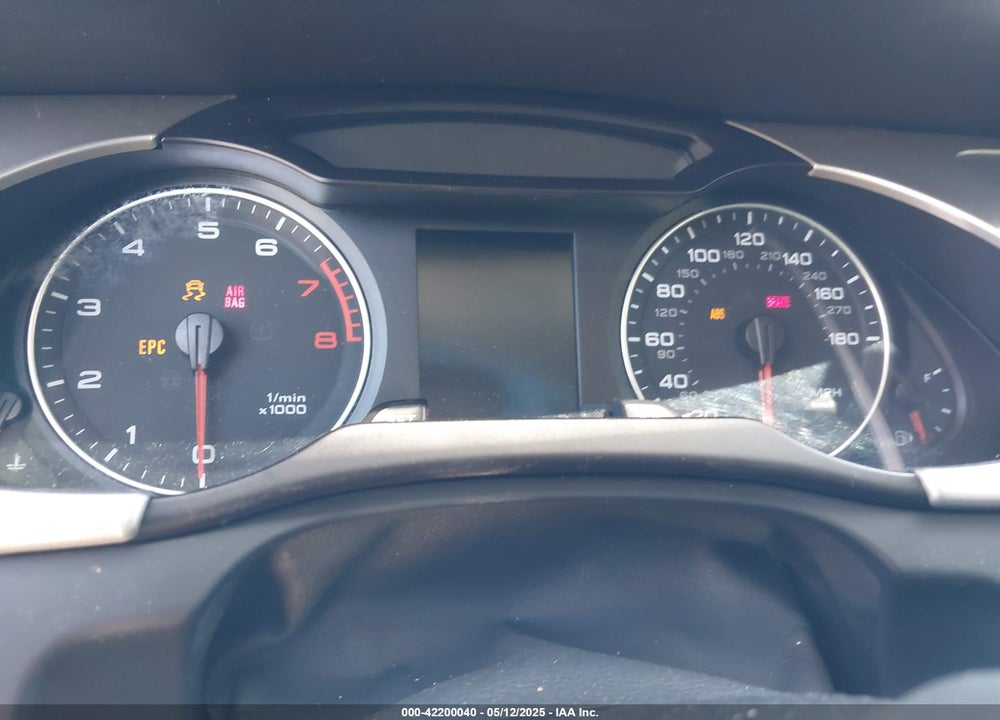 2012 AUDI A4 VIN: WAUFFAFL1CA119879