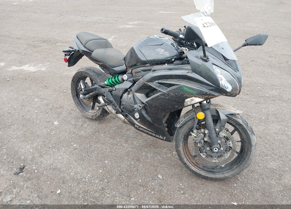 2016 KAWASAKI EX650 E VIN: JKAEXEE13GDA21330