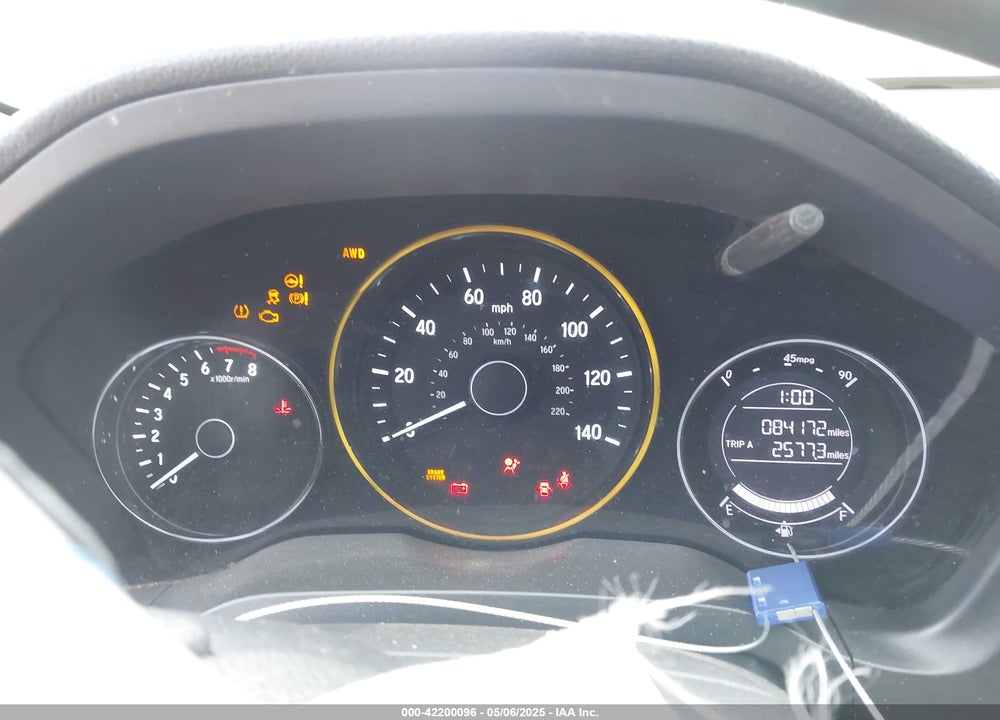 2018 HONDA HR-V VIN: 3CZRU6H3XJG725481