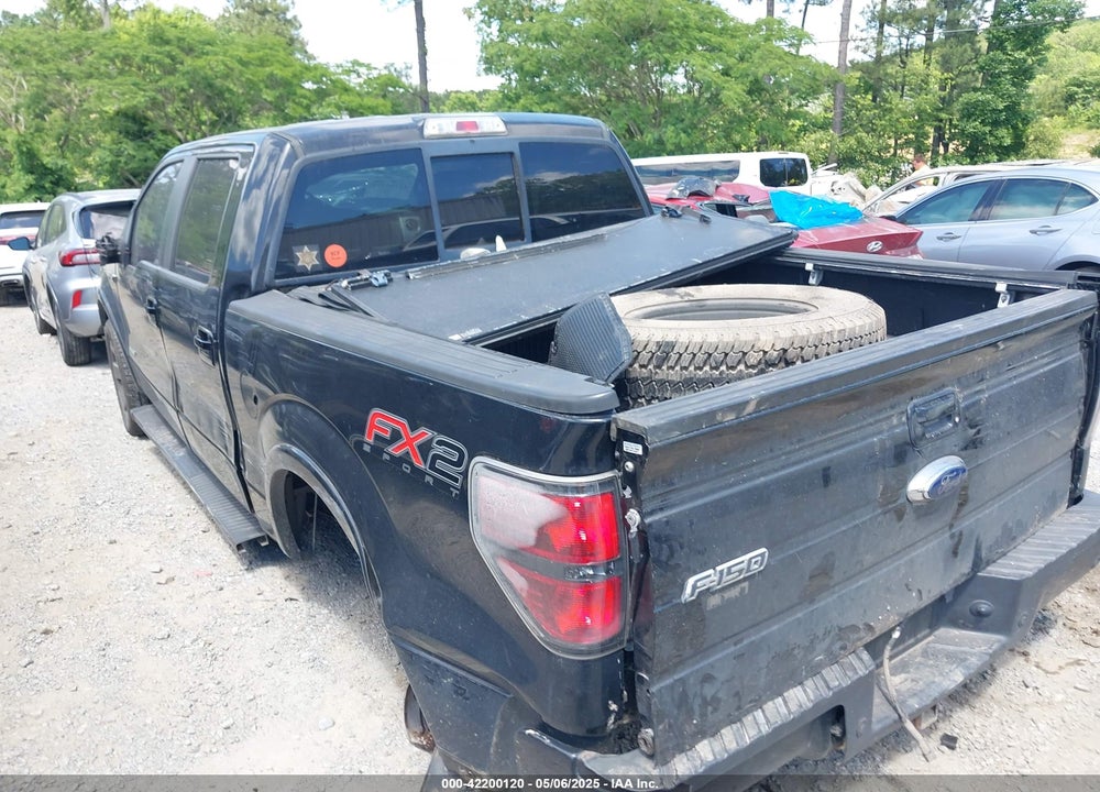 2013 FORD F-150 FX2 VIN: 1FTFW1CTXDFD93657