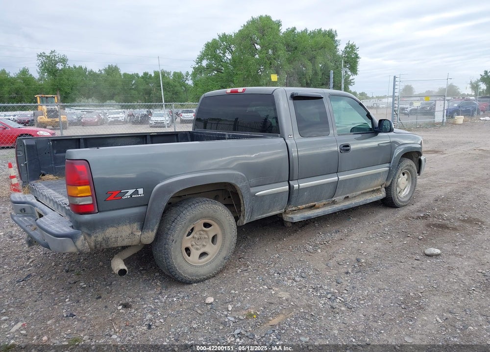2002 GMC SIERRA 1500 SLE VIN: 2GTEK19T721257716