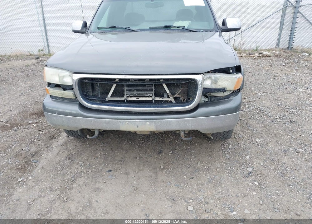 2002 GMC SIERRA 1500 SLE VIN: 2GTEK19T721257716