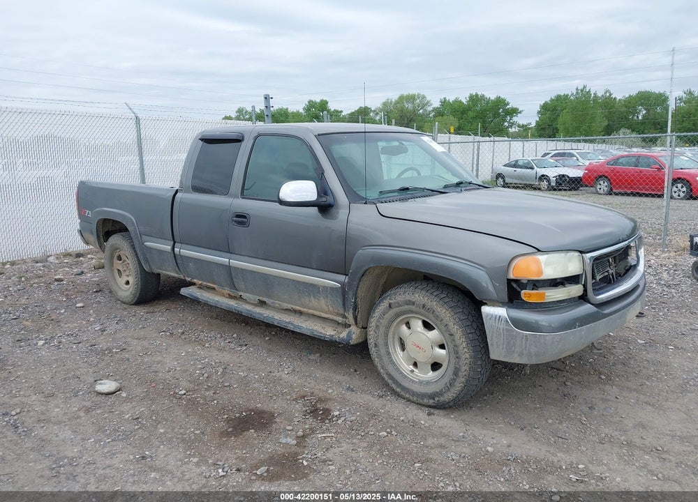 2002 GMC SIERRA 1500 SLE VIN: 2GTEK19T721257716