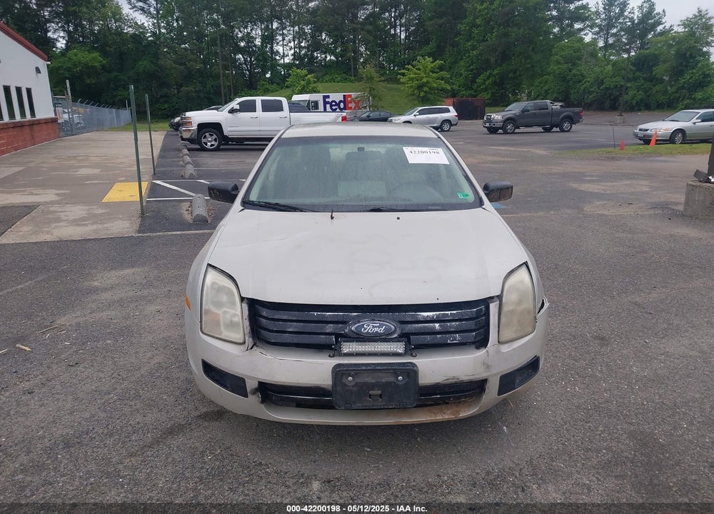 2008 FORD FUSION VIN: 3FAHP06Z08R188542