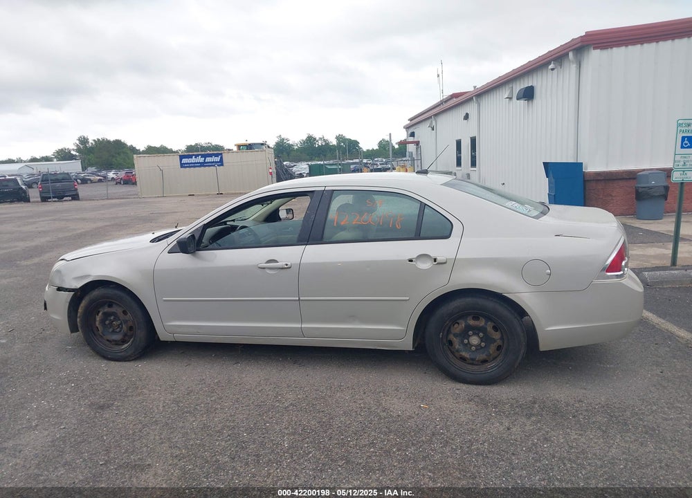 2008 FORD FUSION VIN: 3FAHP06Z08R188542