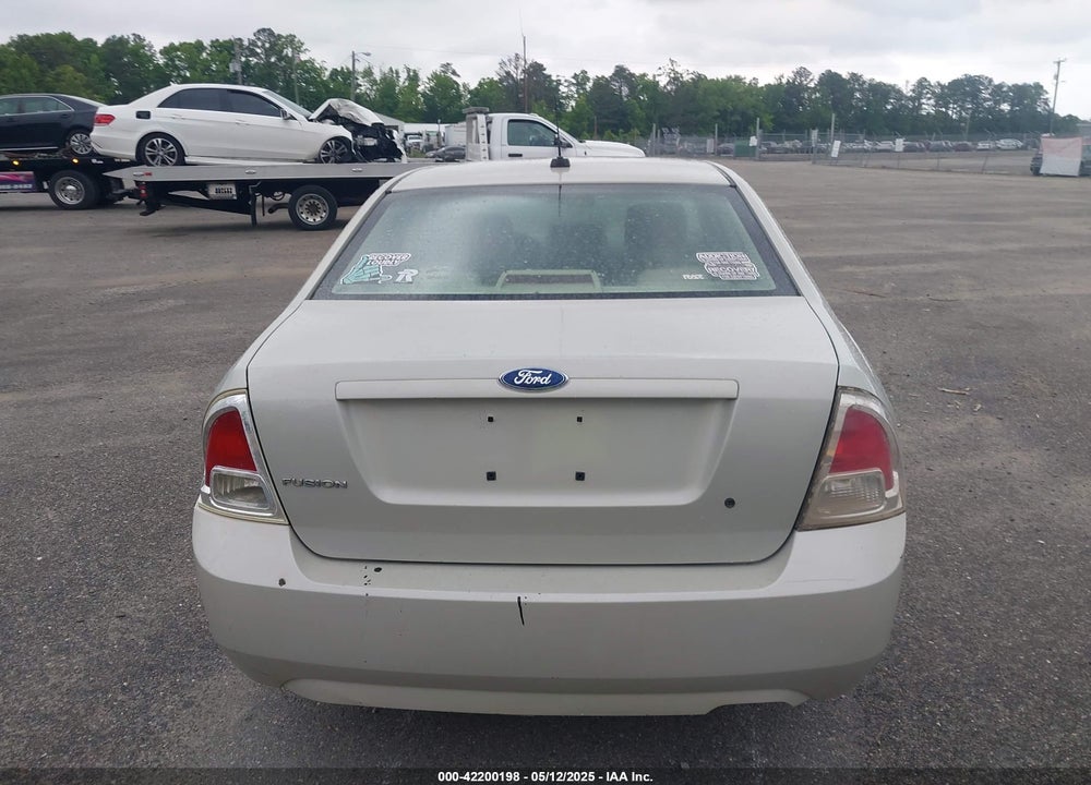 2008 FORD FUSION VIN: 3FAHP06Z08R188542