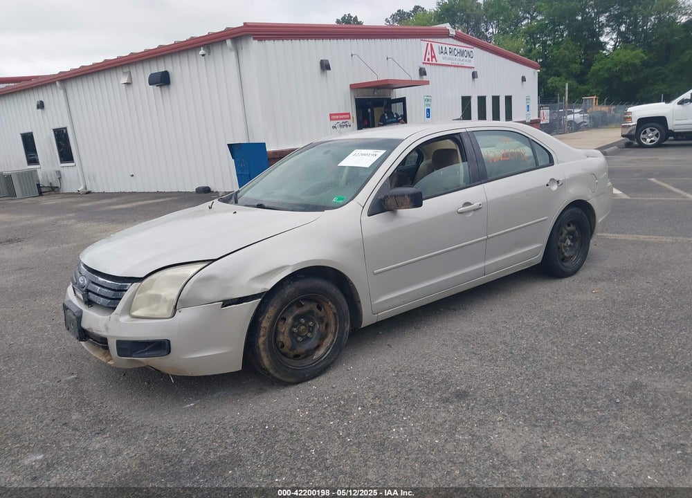 2008 FORD FUSION VIN: 3FAHP06Z08R188542