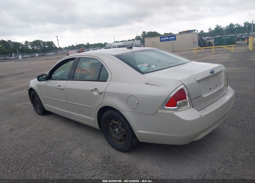 2008 FORD FUSION VIN: 3FAHP06Z08R188542