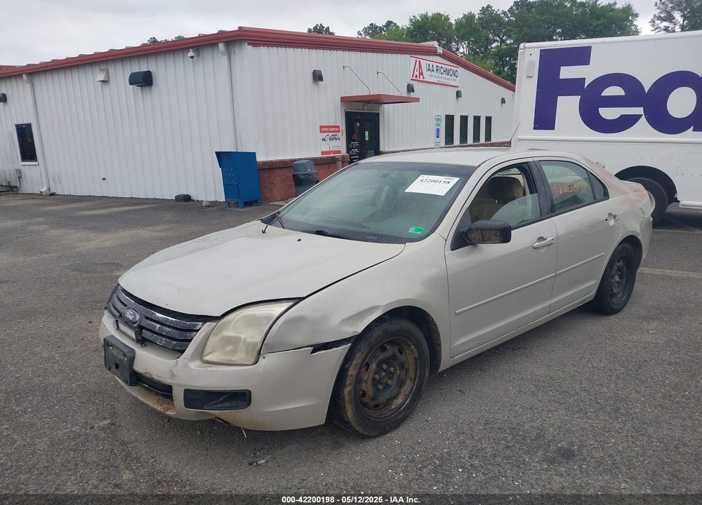 2008 FORD FUSION VIN: 3FAHP06Z08R188542