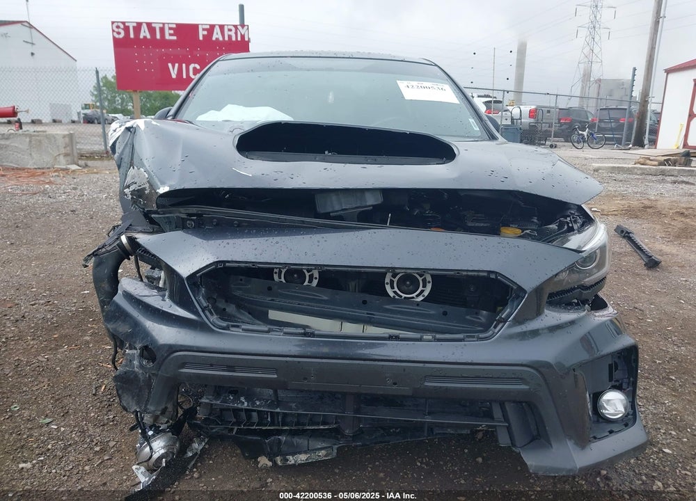 2018 SUBARU WRX LIMITED VIN: JF1VA1F69J9806118