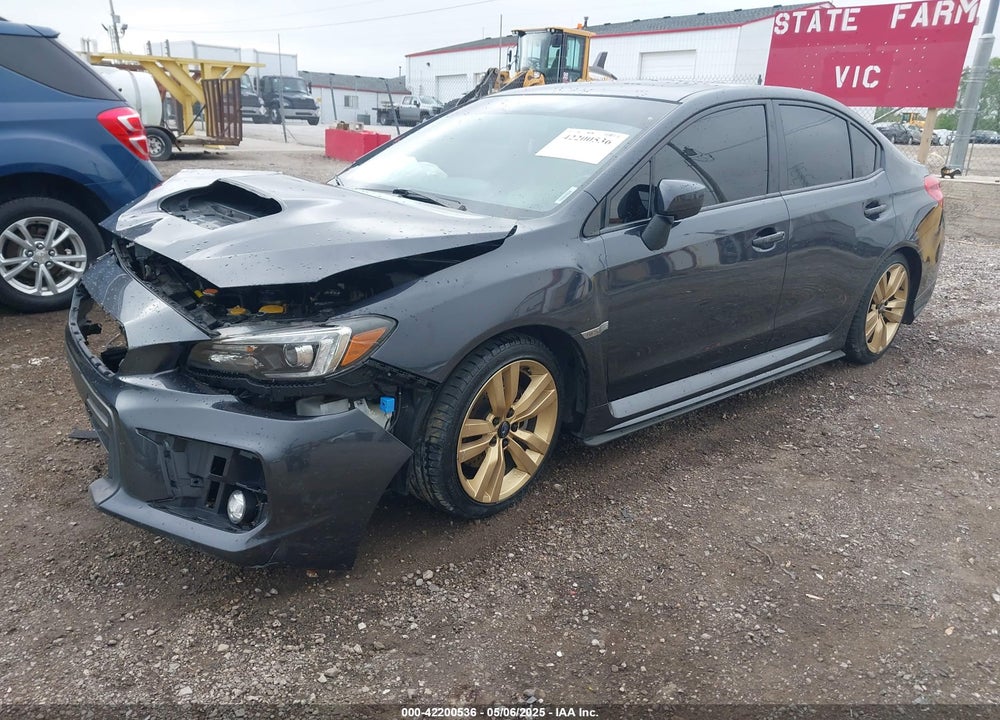 2018 SUBARU WRX LIMITED VIN: JF1VA1F69J9806118