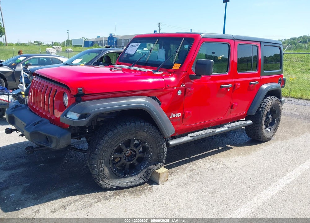 2018 JEEP WRANGLER UNLIMITED VIN: 1C4HJXDGXJW168940