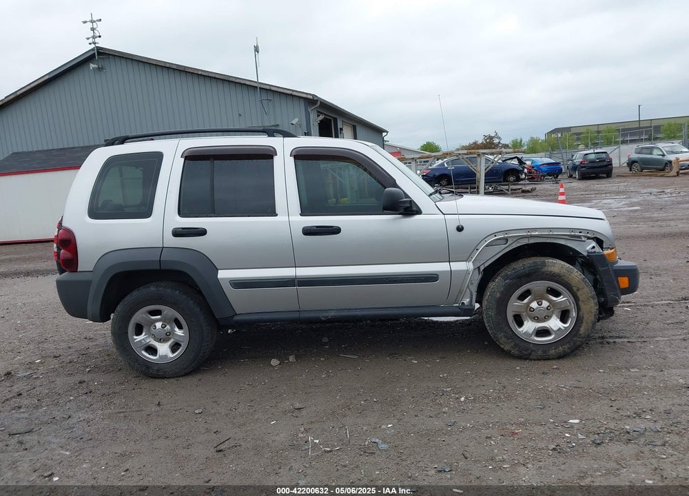 2007 JEEP LIBERTY VIN: 1J4GL48K57W523020
