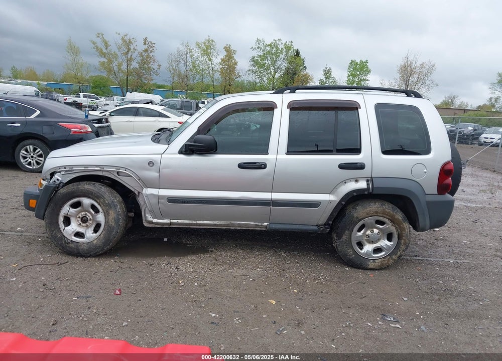 2007 JEEP LIBERTY VIN: 1J4GL48K57W523020