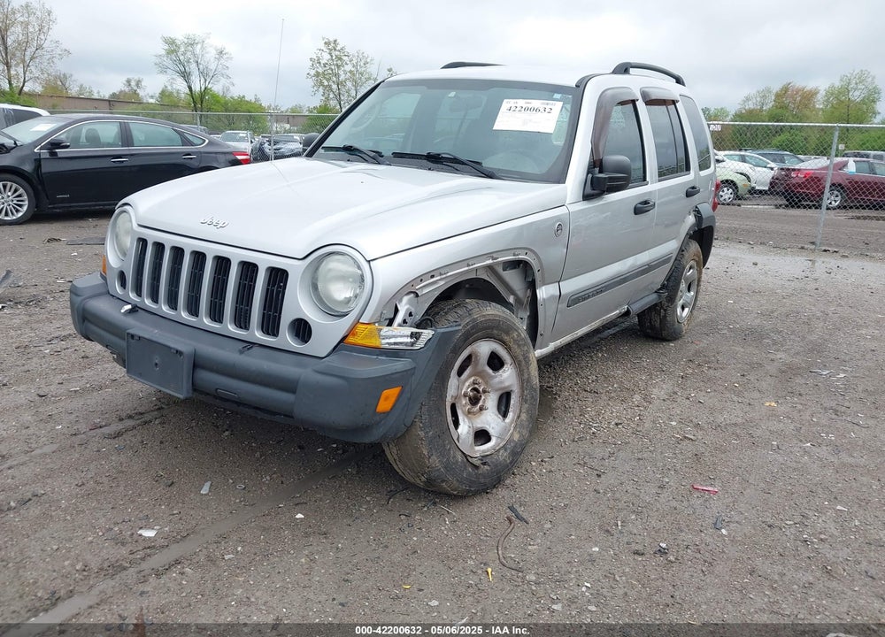 2007 JEEP LIBERTY VIN: 1J4GL48K57W523020