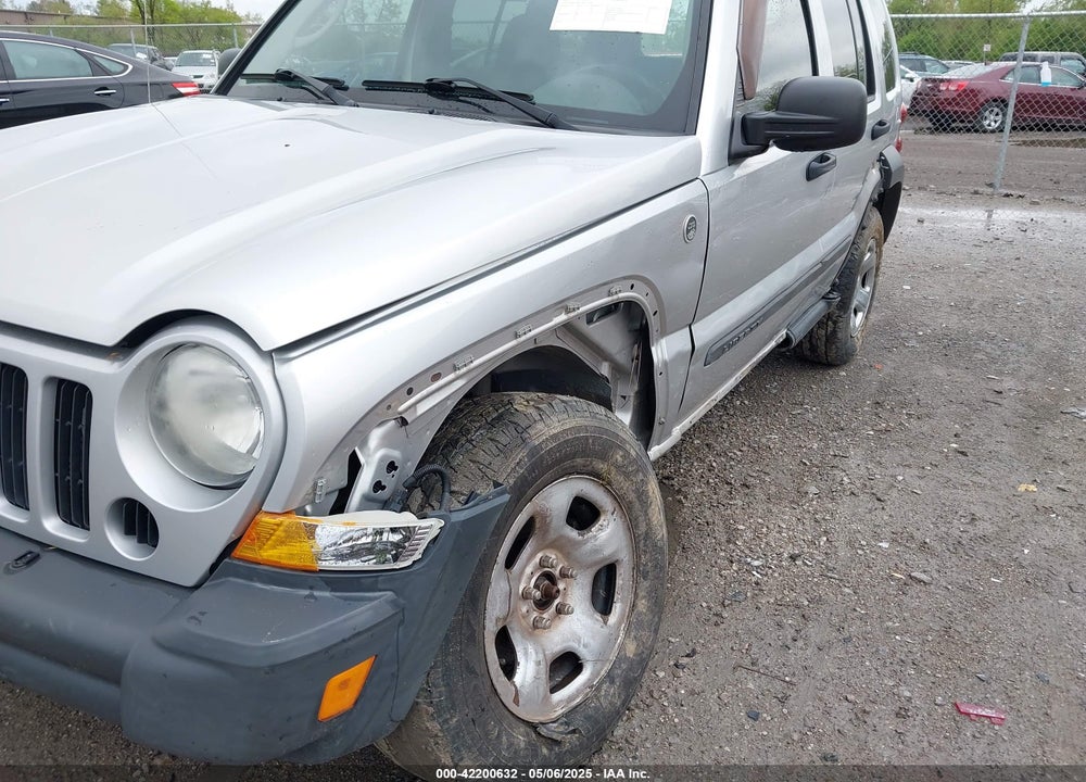 2007 JEEP LIBERTY VIN: 1J4GL48K57W523020