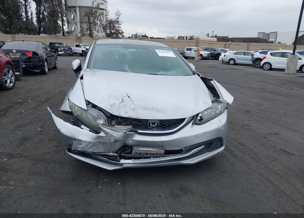 2013 HONDA CIVIC LX VIN: 19XFB2F52DE231529