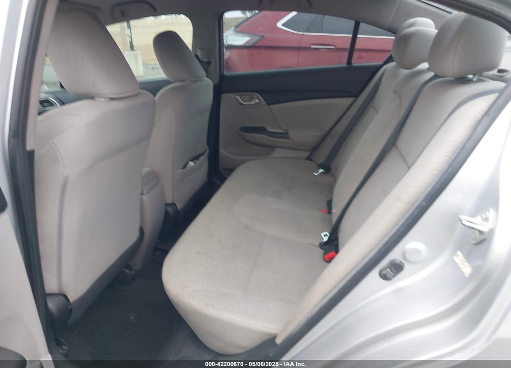 2013 HONDA CIVIC LX VIN: 19XFB2F52DE231529