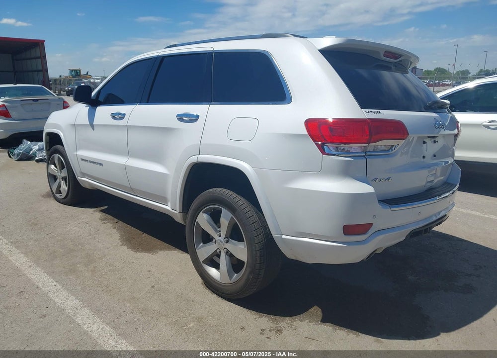 2016 JEEP GRAND CHEROKEE VIN: 1C4RJFCG2GC490420