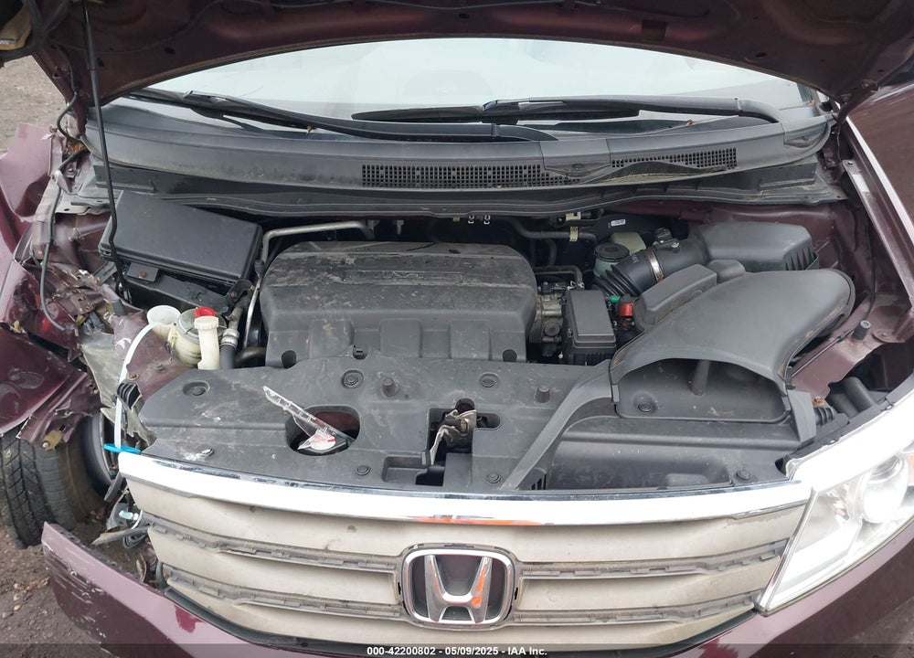 2011 HONDA ODYSSEY EX-L VIN: 5FNRL5H68BB082911
