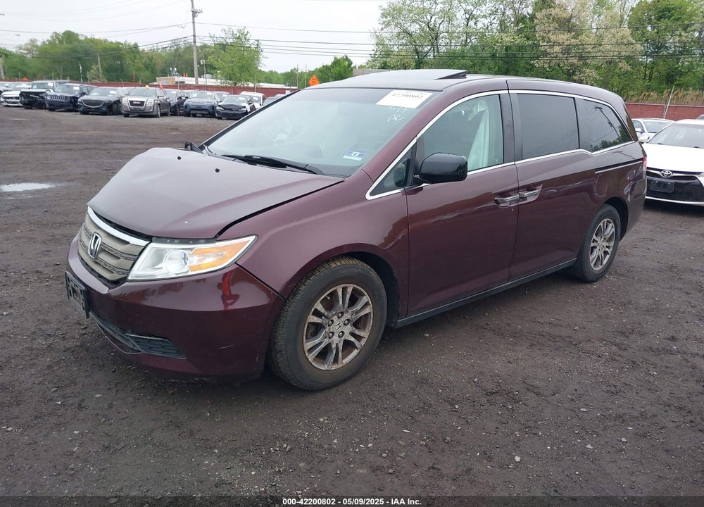 2011 HONDA ODYSSEY EX-L VIN: 5FNRL5H68BB082911
