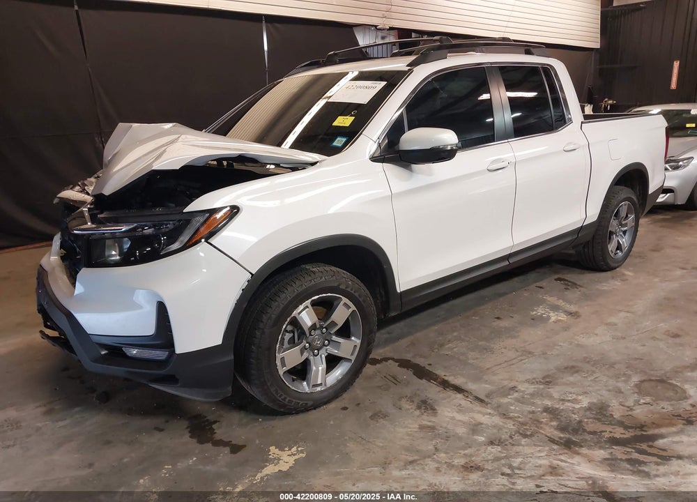 2025 HONDA RIDGELINE RTL VIN: 5FPYK3F51SB009755