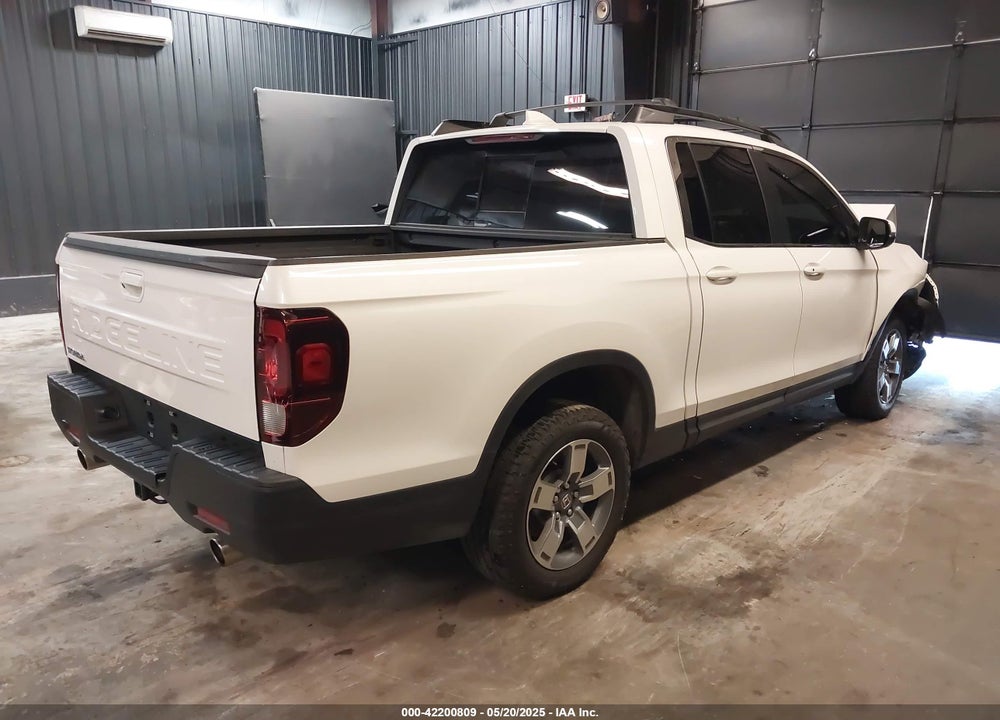 2025 HONDA RIDGELINE RTL VIN: 5FPYK3F51SB009755