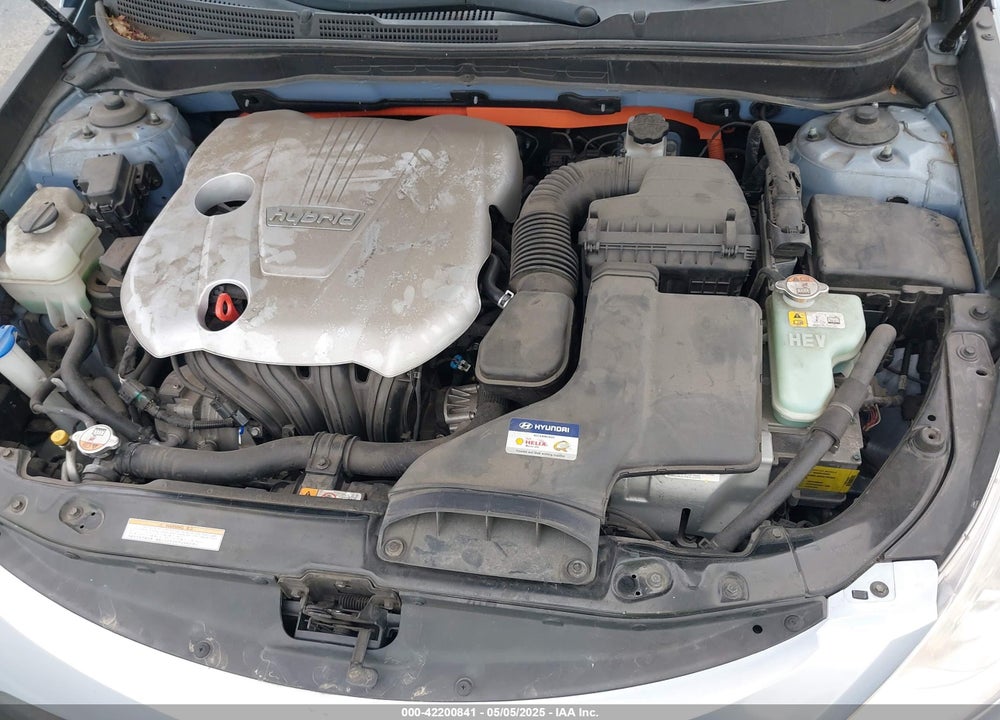 2014 HYUNDAI SONATA HYBRID VIN: KMHEC4A47EA108358