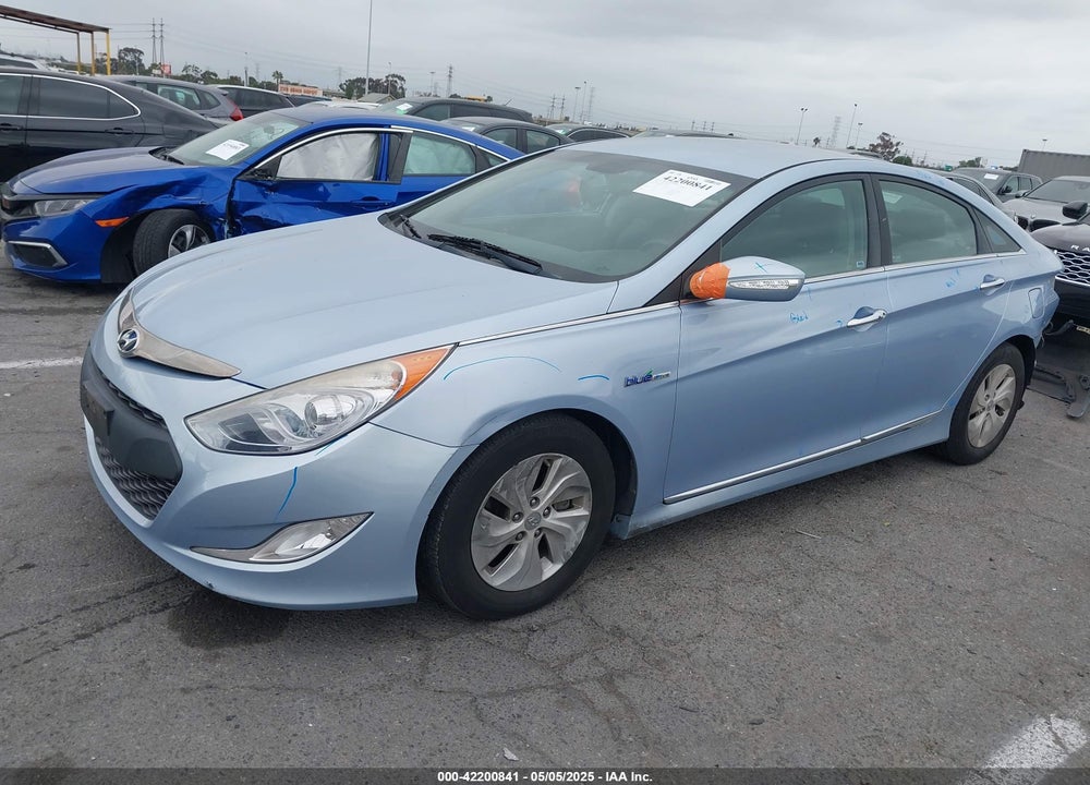 2014 HYUNDAI SONATA HYBRID VIN: KMHEC4A47EA108358