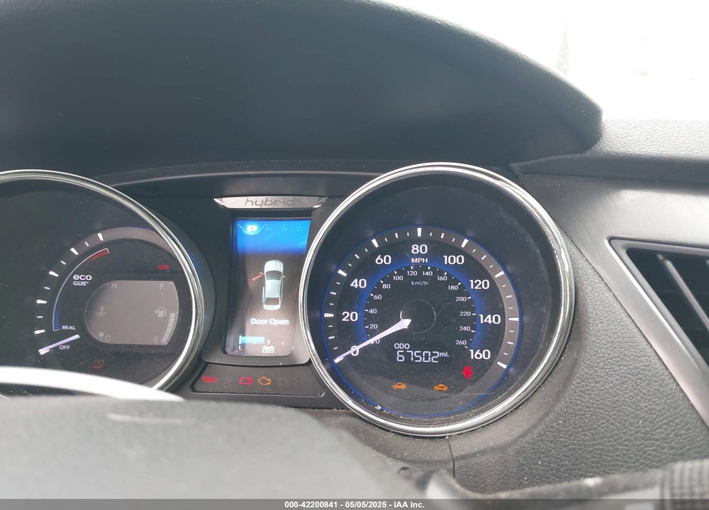 2014 HYUNDAI SONATA HYBRID VIN: KMHEC4A47EA108358