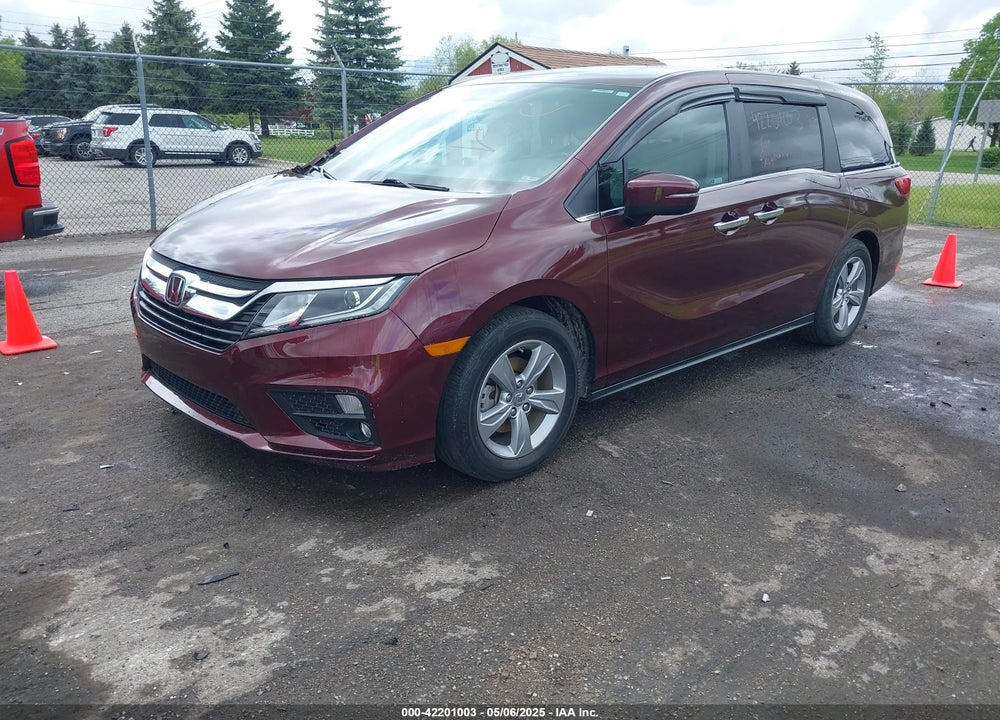 2020 HONDA ODYSSEY EX-L/EX-L W/NAVI RES VIN: 5FNRL6H78LB041159