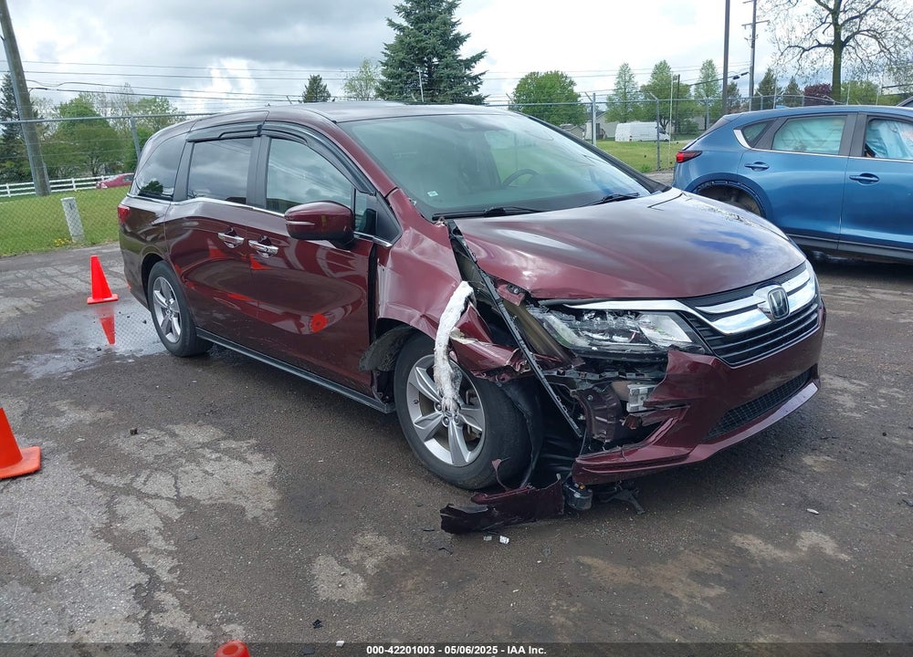2020 HONDA ODYSSEY EX-L/EX-L W/NAVI RES VIN: 5FNRL6H78LB041159