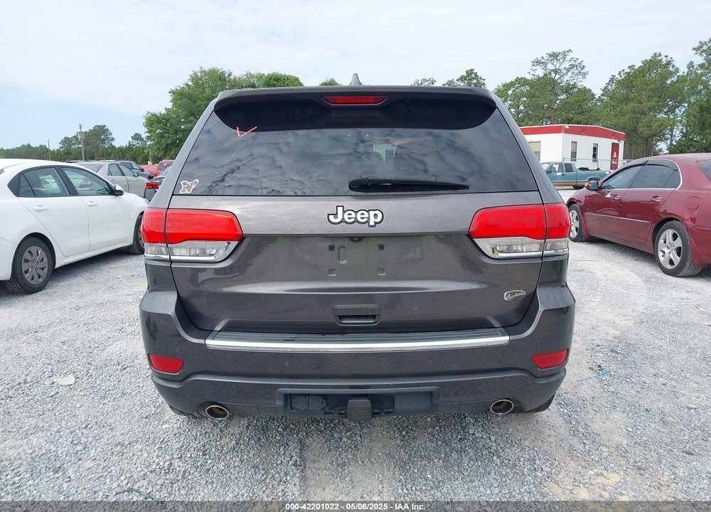 2015 JEEP GRAND CHEROKEE OVERLAND VIN: 1C4RJECG5FC615824