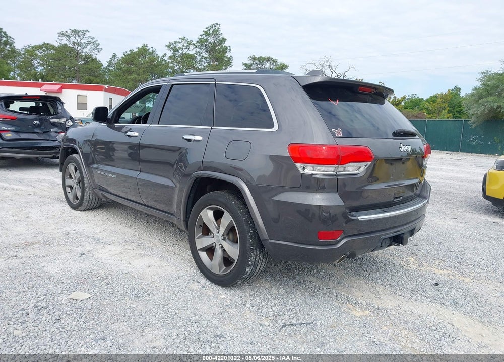 2015 JEEP GRAND CHEROKEE OVERLAND VIN: 1C4RJECG5FC615824