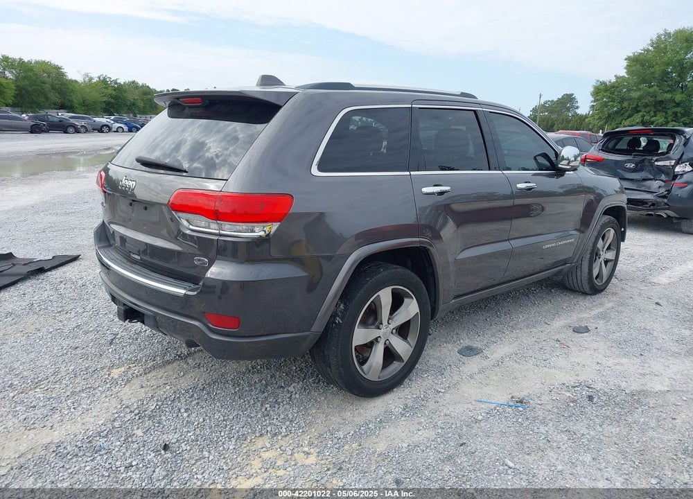 2015 JEEP GRAND CHEROKEE OVERLAND VIN: 1C4RJECG5FC615824