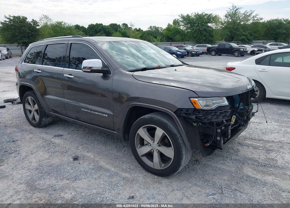 2015 JEEP GRAND CHEROKEE OVERLAND VIN: 1C4RJECG5FC615824