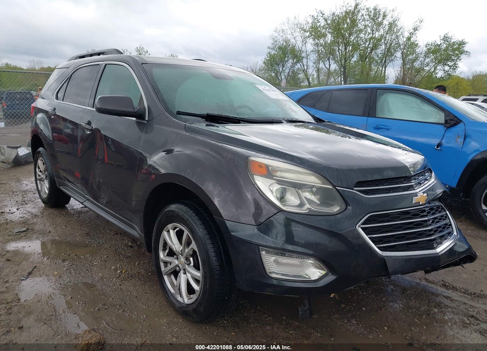 2016 CHEVROLET EQUINOX LT VIN: 2GNALCEK1G6186616