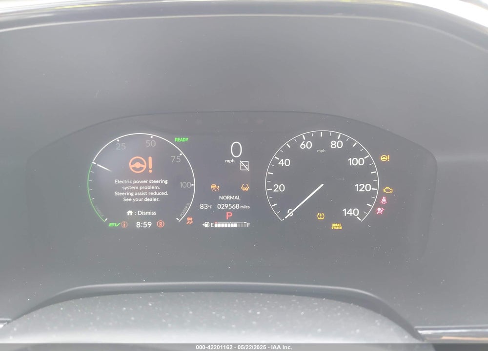 2025 HONDA CR-V HYBRID SPORT VIN: 7FARS5H59SE023557