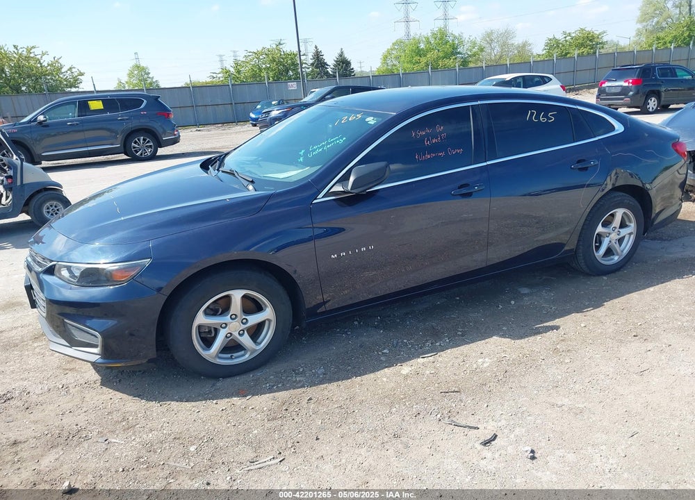 2016 CHEVROLET MALIBU VIN: 1G1ZB5STXGF213205