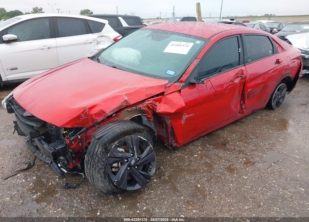 2022 HYUNDAI ELANTRA SEL VIN: 5NPLS4AG9NH059908