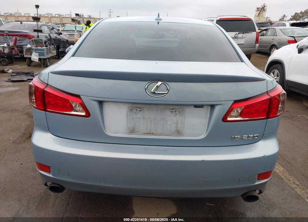 2013 LEXUS IS 250 VIN: JTHBF5C25D5186028