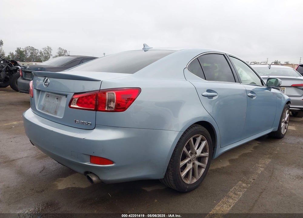 2013 LEXUS IS 250 VIN: JTHBF5C25D5186028