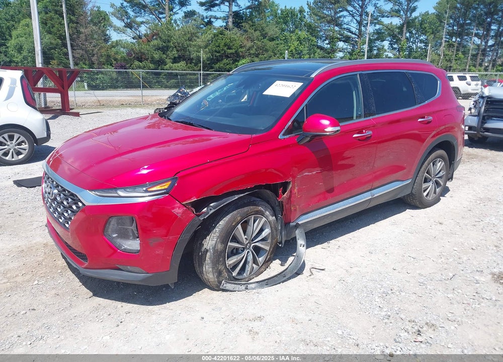 2020 HYUNDAI SANTA FE VIN: 5NMS33AD3LH291553